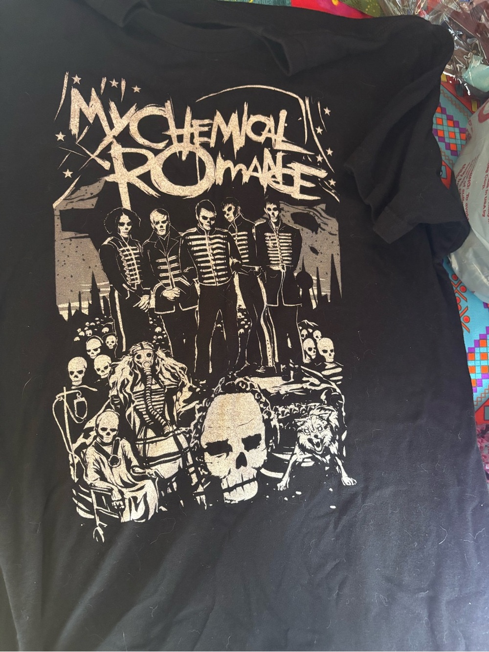 My Chemical Romance Black Graphic Band Tee